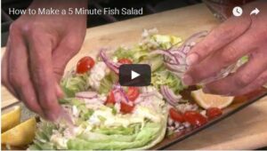 5 Minute Fish Salad