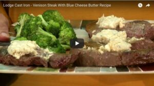 Venison Steak with blue cheese thumbnail