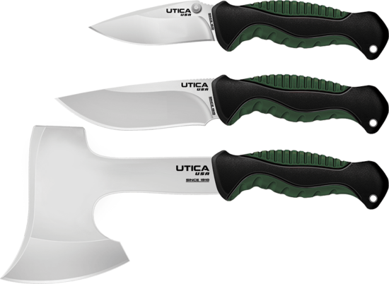 knife hatchet combo for camping - Utica USA - RV Camping Knives