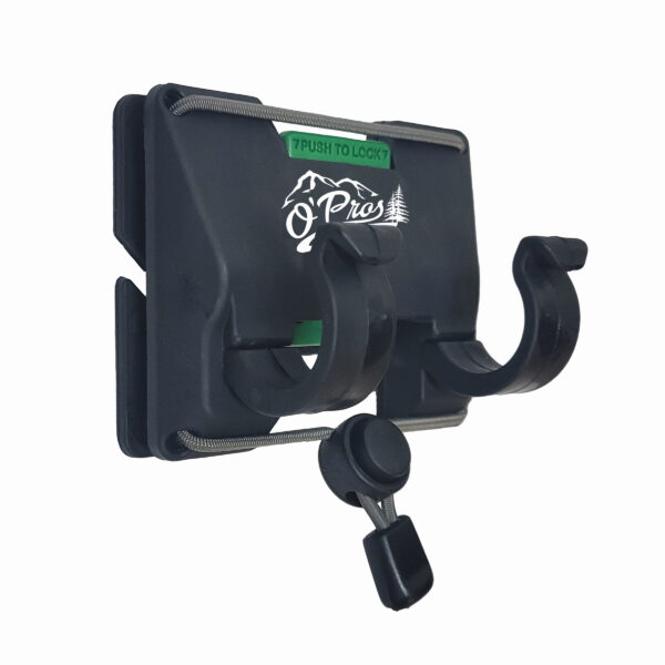 O'Pros Belt Clip Rod Holder - Black