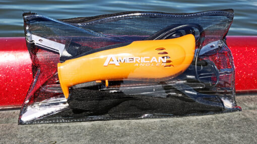 AMERICAN ANGLER PRO ELECTRIC KNIFE WITH 5 BLADES, FILLET GLOVE, AND MESH BAG - Image 4